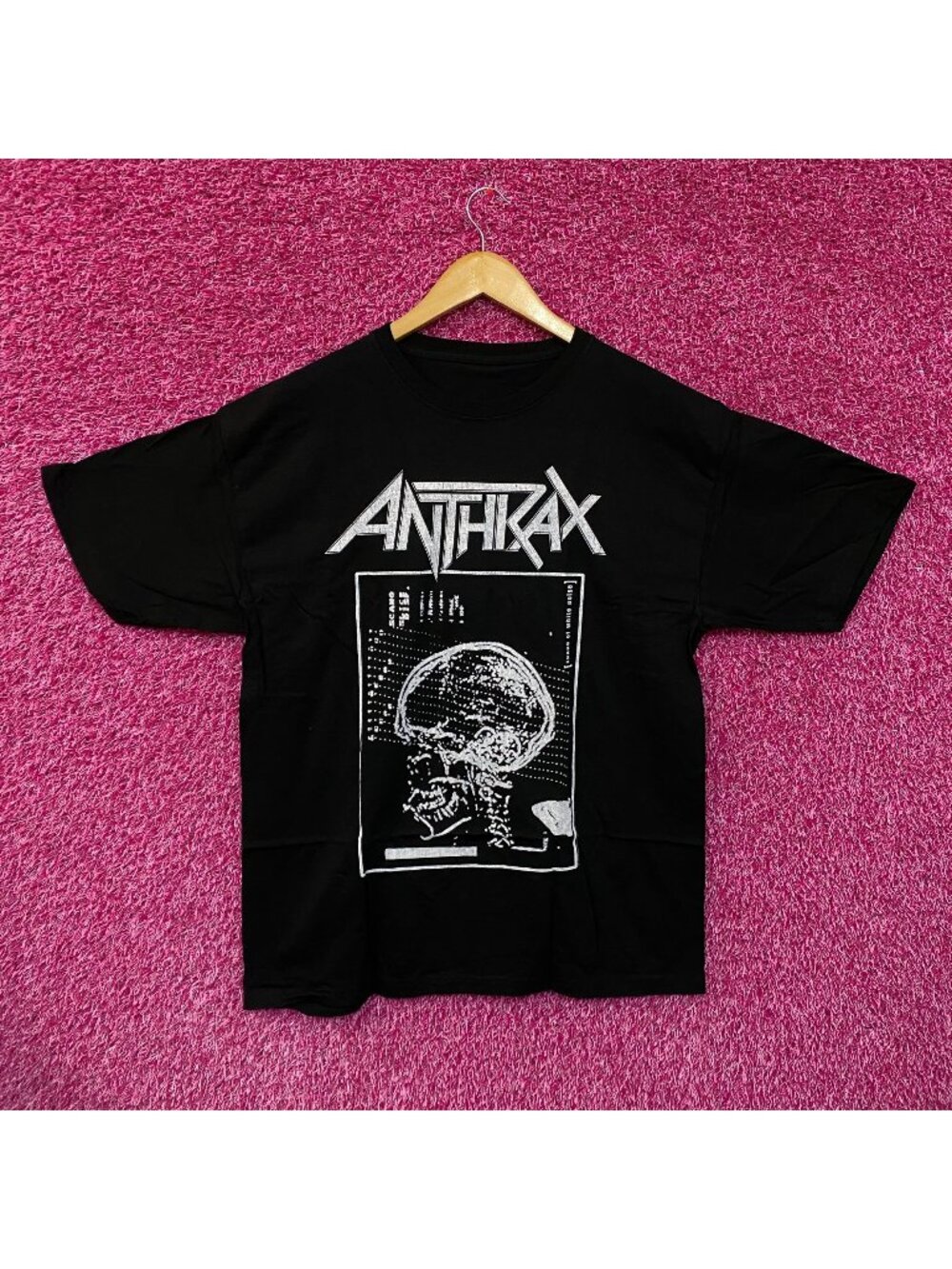 Anthrax Sound of White Noise Album Thrash Metal Band Tee large